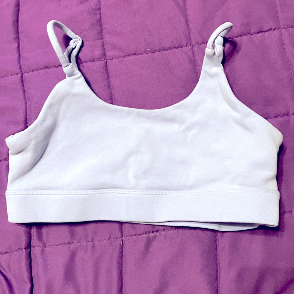 Zyia purple relaxation bra